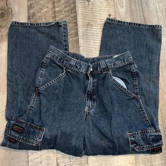 Wrangler Other - WRANGLER cargo jeans- size 12 Husky